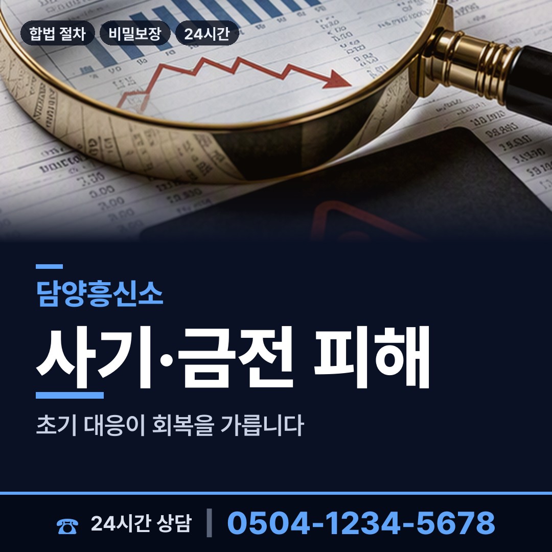 담양 대덕면 채권추심조사 상담 안내